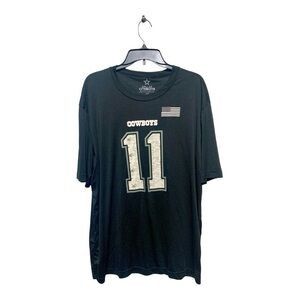 Dallas Cowboys #11 Beasley Salute To Service Shirt Size 2XL